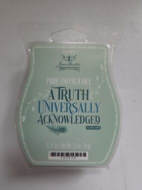 Scentsy Jane Austen Pride and Prejudice Wax Bar - Mint Green